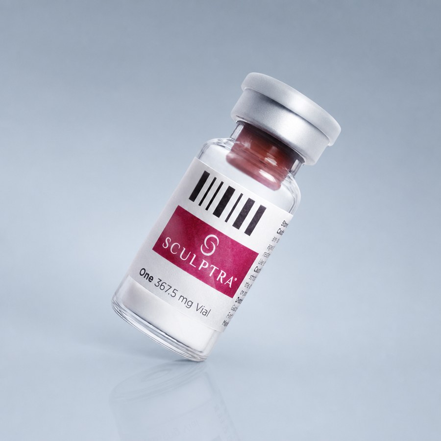 Sculptra poly-L-lactic acid biostimulator