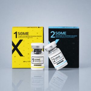 2XSOME — Stem-Cell Exosome Powder + Activating Diluent Skin & Hair Booster Set