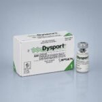 Dysport 500 U vial and box — Ipsen abobotulinumtoxinA, lyophilised FDA-approved botulinum toxin type A