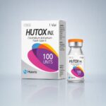 Hutox 100 U vial and box — Huons BioPharma botulinum toxin type A, freeze-dried Korean toxin