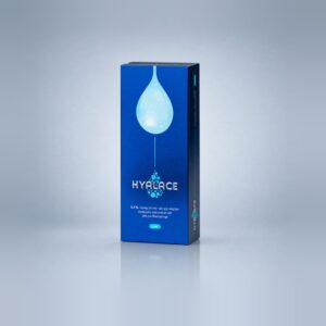 Hyalace — High + Low Molecular Weight Hyaluronic Acid 64 mg / 2 mL Skin Booster (1 × 2 mL)