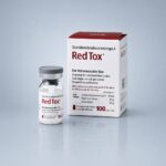 Redtox 100 U vial and box — Korean botulinum toxin type A for professional aesthetic use