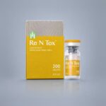 Rentox 200 U vial and box — Korean botulinum toxin type A for professional aesthetic use