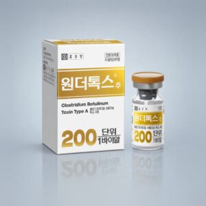 Wondertox 200 U vial and box — Korean botulinum toxin type A for professional aesthetic use